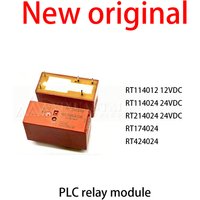 10Pcs/Lot New original RT114012 12VDC RT114024 24VDC RT214024 24VDC RT174024 RT424024 PLC relay module