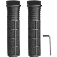 AliExpress 1 Pair Bicycle Handlebar Grips Double Lock-on Grips Non-Slip 19mm Handle Bar Sleeve Folding Bike Accessories