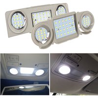 12V Car Interior Lights LED Dome Lamps Auto Accessories For Volkswagen VW Passat B6 B5 B7 CC Golf 4 5 6 Seat Leon Skoda Octavia