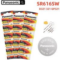 2-50pcs Panasonic sr616sw 321 watch battery 1.55V button battery for watch battery SR616SW