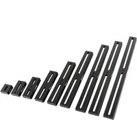 Black Dovetail Plate Bar Astronomical Telescope Accessories 40/70/100/150/220/300/360/400/450mm