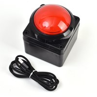 100MM USB Niestandardowy przycisk Pilot zdalnego sterowania Brzęczyk Przełącznik loteryjny Mysz komputerowa Skrót Klawiatura 2m