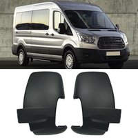 Car Rearview Door Wing Mirror Covers Fame Mirror Cover Cap For Ford Transit MK8 2014 2015 2016 2017 2018 2019 2020 2021 2022