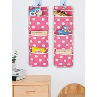 Oxford Cloth Wall-Mounted Storage Bag for Closet Miscellaneous Items Organizer Large Capacity Hanging Bag Home Use Storage Bag