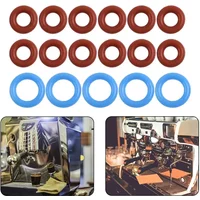 17pcs O rings For Breville BES920 BES900 BES980 BES990 Dual Boiler,Steam Probe Soft Connecting Tube Boiler O-rings for Breville