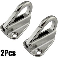 2 X Marine 316 Stainless Steel Spring Snap Fending Hook Fender Boat Hardware Marine Boat Spring Locked Fender Hooks Ready Stock