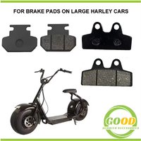 AliExpress NONE Brake Pad Of Citycoco Electric Bike Electric Scooter Chinese Halei Scooter Spare Parts Front And Rear Brake Pad Brake Caliper
