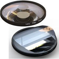 58mm-82mm Optical Glass Prism Professional Camera Effect Lens Filter Swirl For Cameras Accessories