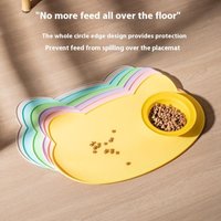 Pet meal mat, cat bowl mat, waterproof and non slip mat, cat and dog eating utensil mat