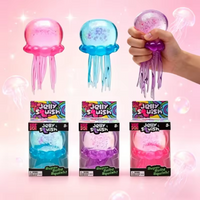 Jellyfish Squish Stress Toy, Soft Jelly Squeeze Fidget Toy, Trending Sensory Relief Toy