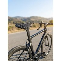 AliExpress NONE Ultra Light 160g Carbon Fiber Bike Saddle 3D Printed Honeycomb Racing Bicycle Seat MTB Road Cycling Hollow Design