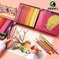 Marie's Colored Pencils, 36/48/72/120pcs Professional Oil Color Pencils Set for Painting Coloring book, Gifts For Adult & Artist