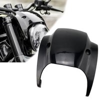 Motorcycle Light Black Front Headlight Outer Fairing Cover For Harley V-Rod Night Rod Muscle 2012-2017