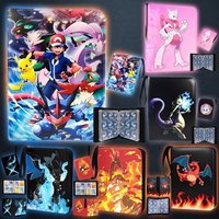 Bandai Pokemon Trading Card Binder Album Pokemon Verzamelmap 400 Pocket Storage Book Collectible Gift for Fans