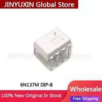10-100Pcs 6N137M 6N137 DIP-8 inline optoupler de alta velocidade IC Chip Wholesale