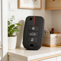 Silicone Auto Shell For Roewe RX5 MG3 MG5 MG6 MG7 MG ZS GT GS 350 360 750 Car Flip Key Case Cover Bag Protector Accessories
