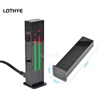 LED Audio Volume Level Indicator Music Spectrum Rhythm 30 Segments Display Electronic Light Dual Channel DC 5V DIY Kit VU Meter