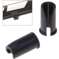 Accessories 10Pcs U Type Black Shim Tubes Bike Frame Buckle Bicycle Buckles Bike U Buckles Brake Cable Guides Clips