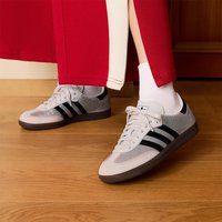 Adidas Authentic Three Leaves Women's Fashion Lace-Up Flash Diamond Sports Sneakers IH9055