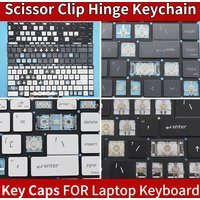 Replacement Keycap Key Cap &Scissor Clip&Hinge For MSI Modern GS66 GE66 GP66 MS-1541 MS-1551 Keyboard KEY & Clips