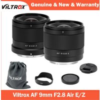 NEW Viltrox 9mm F2.8 Air Auto Focus Ultra-Wide APS-C Prime Lens for Sony E-Mount ZV-E10 ZV-E10II A6400 Nikon Z-Mount Z30 Z6III