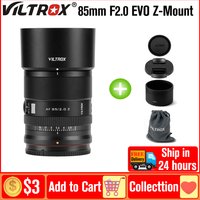 Viltrox AF 85mm F2.0 EVO Full-Frame Lens Large Aperture Auto Focus Camera Lens for Nikon Z-Mount Z5 Z6 II Z7 II Z9 Z8 Z6II Z7II
