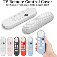 Remote Control Soft Silicone Case for 2020 Google Chromecast Smart TV Protective Cover Non-slip for Chromecast Smart TV Remote