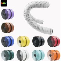 AliExpress NONE NPY Road Bike Handlebar Tapes Shock-Absorbing Cycling PU EVA Anti-slip Bar Tape Wear-Resistant Bicycle Strap Bike Accessories