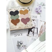 6pcs Leather Heart Bookmarks Cute Corner Page Book Marks for Teachers Students Book Reading Lovers, for School Office Supplies