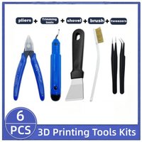 3D Printing Tools, Various Types Tools, Scissors, Cleaning Needles, Tweezers, Pliers, Deburring Kits, Universal 3D Printer Tools