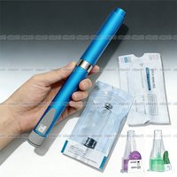 Magic Pen, 3ml Empty Cassette Bottle Cartridges, 4/6/8mm Pen Tip, Sterile Individual Packaging Tattoo Pens for Lilly Insulin Pen