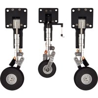 1Set Retractable Landing Gear Retract With Wheels For 3KG RC Model Airplane