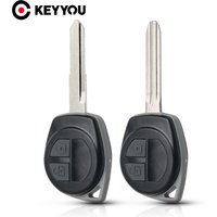 KEYYOU 2 Buttons Car Remote Key Shell Fit for Suzuki Swift SX4 ALTO Vitara Ignis JIMNY Splash Vauxhall Agila Fob Auto Key Case