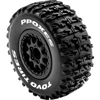 4 Stück 112 mm 1/10 Short Course Truck Reifen Reifen Rad mit 12 mm Sechskant für Slash Arrma Senton HuanQi 727 Vkar 10sc Hpi Rc Auto