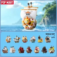 POPMART ONE PIECE THE GRAND LINE SERIES VEHICLES Trendy Blind Box Toys Mystery Box Mistery Action Figure Surprise Model Gift