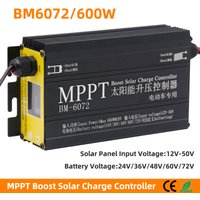 Snaterm MPPT 300W 400W 600W 24V/36V/48V/60V/72V Solar Boost Charge Controller For Electric Vehicle Charging Voltage Regulator