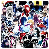 50Pcs Anime Stickers Animation Graffiti Sticker Laptop Phone Guitar Car Bike Skateboard Stickers