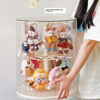 Acrylic Blind Box Display Box Transparent Acrylic Storage Box Display Stand Storage Lego Ornament Handmade Display Cabinet
