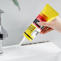 Plastic Steel Putty Quick-Setting White Edge-Sealing Ceramic Adhesive Kitchen, Bathroom, Toilet, Sink, Door & Window Sealant