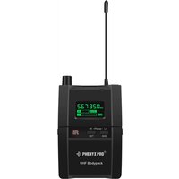 Phenyx Pro PTM-10 Stereo Wireless In Ear Monitor System Bodypack Receiver, 500/900MHz Frequency Band, Hassle-Free Performance