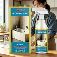 Jakehoe Stain Remover for Bathroom Bathtub Sink Deep Cleaning Powerful Descaling Deodorizing Multi Purpose Cleaning Spray 120ml