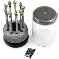 Watch Tools Accessories 9PCS 0.8-2.0mm Screwdriver Set Watch Repair Tool Kit Removal with Replacement Watchmaker for Watchmaker