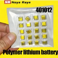 Polymer Rechargeable 401012 30mAh 3.7V Lithium Battery Bluetooth Headset i7s i8 i9 i12 Smart Watch MP3 MP4 GPS Toy