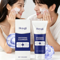Hoygi Facial Cleanser Radiant Complexion Soft Skin Texture Oil Control Shrink Pores Gentle Smoothing Skin Brightening Cleanser