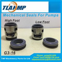 G3-16, G03-16, G3-16H, G3-16L, CHI-16 (High/Low Foot) Mechanische Dichtungen, Wellendurchmesser 16 mm, für CH-, CHI-, CHE-, CRK-, SPK- und TP-Pumpen, P/N 425763