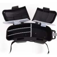 Outdoor Portable Carp Fishing Tackle Box Fishing Lure Waist Belt Bag Fishing Accessories Tools Organizer Watertight Case