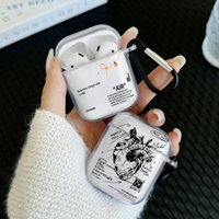 Anti-slip Silicone Case For Airpods Pro3, Pro2, Pro Bluetooth Earphone Cover For Airpods 4 3 1or2 Stylish White Protective Cover