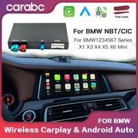 CARABC Wireless Carplay for BMW NBT CIC F20 F21 F23 F30 F31 F34 F35 F32 F33 F15 F10 F11 MINI 1 2 3 4 5 7 X6 Series Android Auto