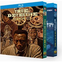 True Detective Season 1-4 BD Movie TV Film 5-Disc Blu-ray disc High Definition BD