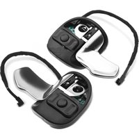 2x Larger Hellcat Paddle Shift Shifter Set For 2015-2021 Challenger Charger Suspension Steering Wheel Hubs 5RQ08DX9AC 5RQ09DX9AC